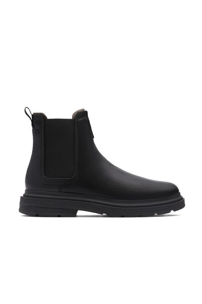 CLARKS ΑΝΔΡΙΚΟ ΜΠΟΤΑΚΙ Badbury Easy 26183256 ΜΑΥΡΟ