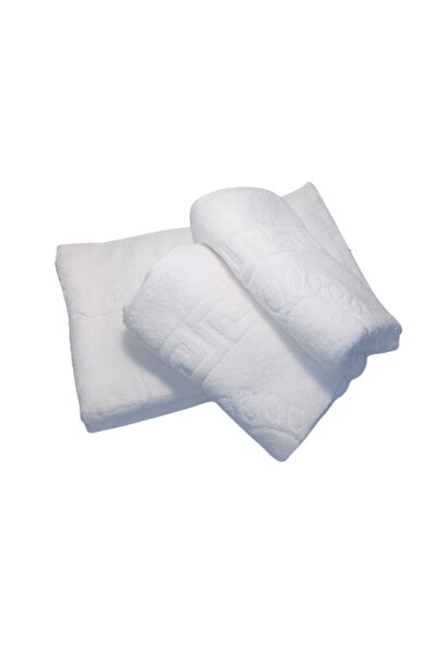 OEM Prosop de picioare, alb, 50x 70 cm, 100% bumbac, 800 GSM