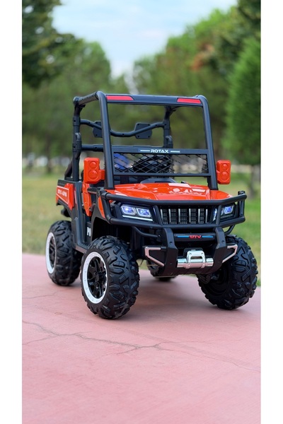 Genel Markalar UTV X-ALPHA 24V 4x4 800W Akülü Çocuk Arabası EVA Teker PREMİUM