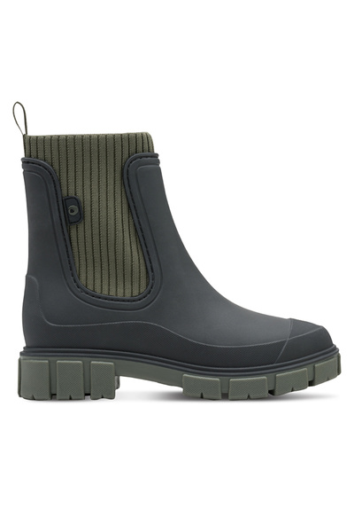 Jana COSHY ΓΥΝΑΙΚΕΙΟ ΜΠΟΤΑΚΙ 8-25481-45 070 BLACK/OLIVE