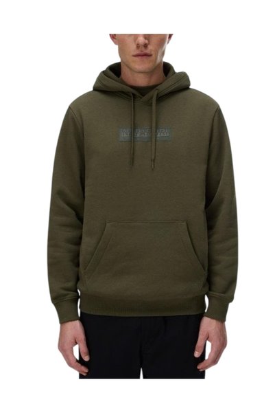 Napapijri Ανδρικό B-Box Logo Φούτερ Χακί NP0A8BLT-G1F1