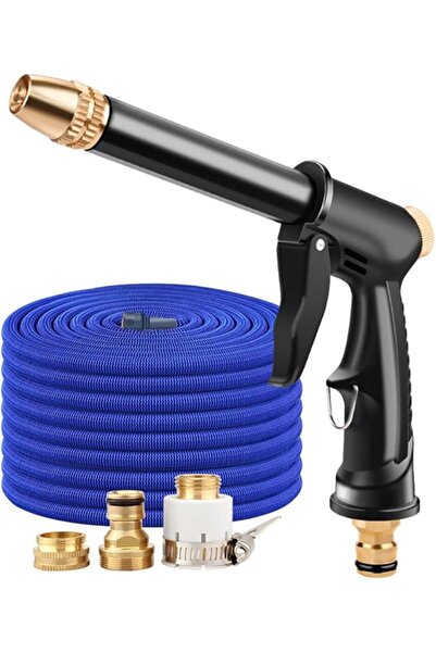 Yelajoy Expandable Garden Hose 7.5M, Durable Stainless Steel Water Hose with ...