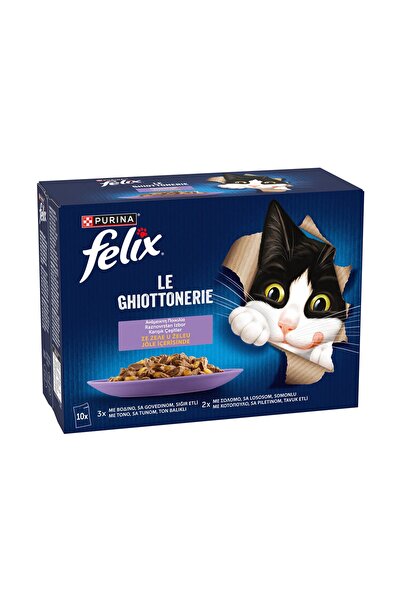 Purina Karışık Çeşit Yaş Kedi Maması 10X85 G - 6 Adet