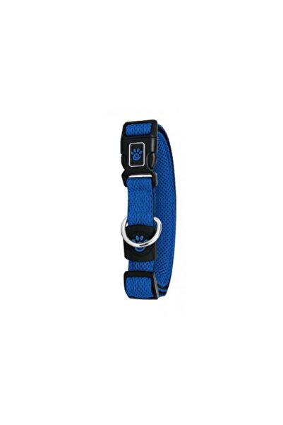 Doco Puffy Mesh Collar (Dca102)[Color - Blue, Size - Xl]