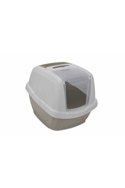 IMAC Maddy Junior-Hooded Cat Toilet - 57X43X41Cm[Color - Grey]