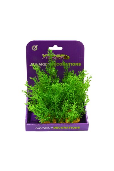 Yusee Aquarium Decorations - Artificial Plant Ys-40107 [Height:15Cm]