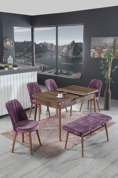 Genel Markalar Pufly mutfak masası takımı yemek masası takımı salon masası ma...