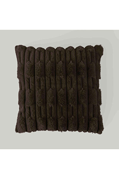 Linens Latrell Kırlent Kılıfı 45x45 cm Kahve
