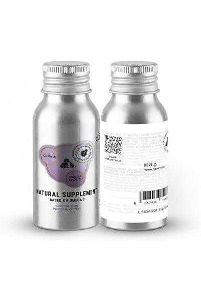 Generic Brand O2 PETS Omega Gold for Puppy & Kitten ? Wild Caught Norwegian S...