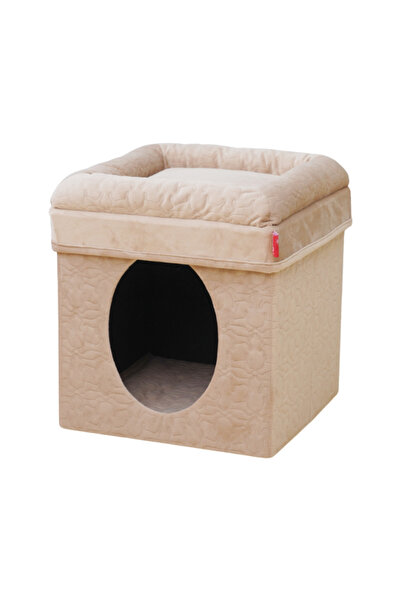 CATRY Soft Folded House Bed 39X39X42Cm
