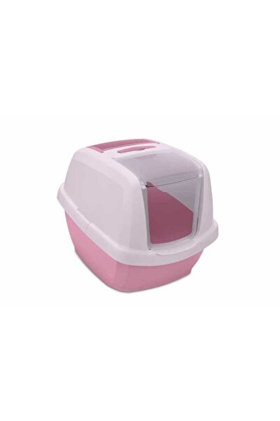 IMAC Maddy Junior-Hooded Cat Toilet - 57X43X41Cm[Color - Pink]