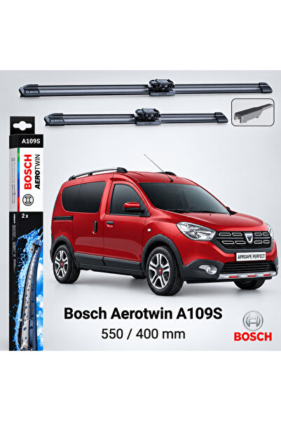 Bosch Wipers Dacia Dokker MPV KE 06.2015–12.2021 | A109S