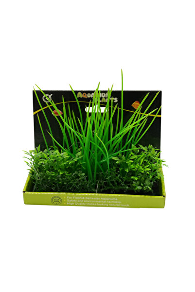 Yusee Aquarium Decorations - Artificial Plant Ym-0207 [Height:15Cm]