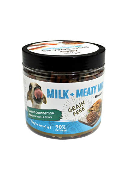 Howbone Twins Stix -Dog Snack 200G - Milk & Meaty Mix Flavour