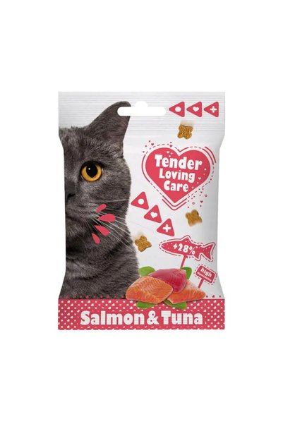 Duvo Plus Duvo+ Tlc Soft Cat Snack Salmon & Tuna 50G