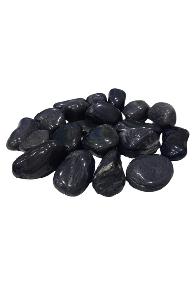 Aqualife 20-40Mm Polished Black Pebble 10Kg