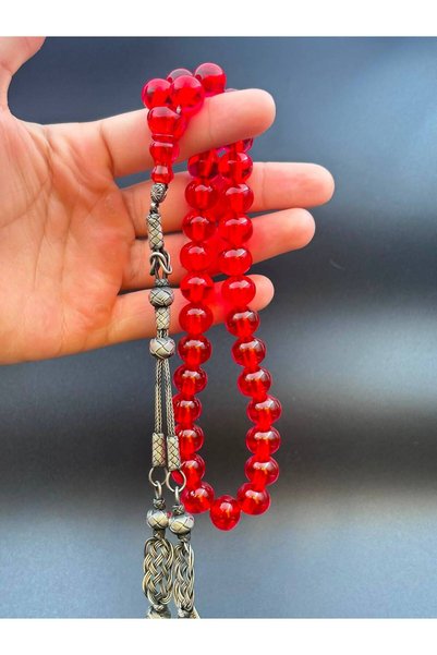 HABBE JEWELS Gümüş Kazaz Püsküllü Osmanlı Necef Tespih