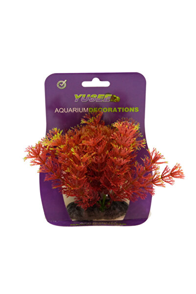 Yusee Aquarium Decorations - Artificial Plant Ys-92103 [Height:10-12Cm]