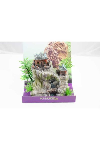 Yusee Aquarium Decoration Ys-18248[Dimension - 10X8X11 Cm]
