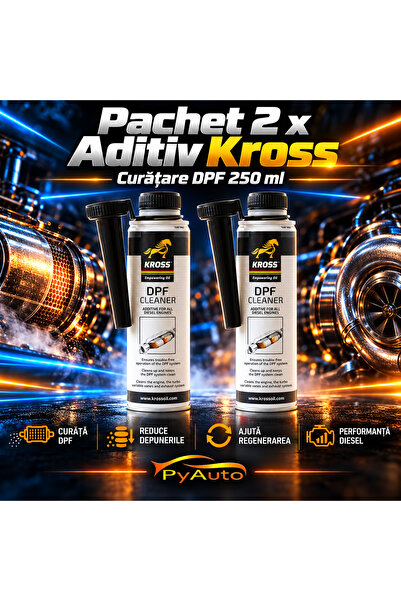 PyAuto Pachet 2 x Aditiv Kross pentru curatare DPF 250 ml