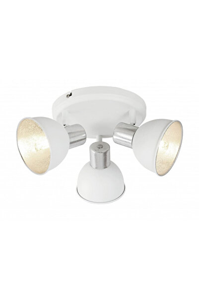 Klausen Ceiling light Fresh KL163005, 3xE14, matte white + silver, IP20,