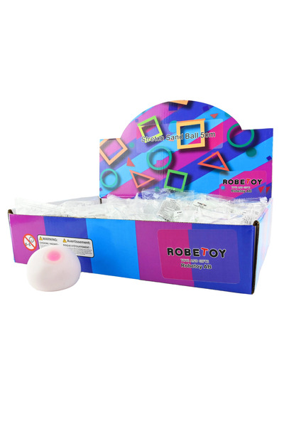 Robetoy Jucărie senzorială Minge de nisip squishy, 5 cm
