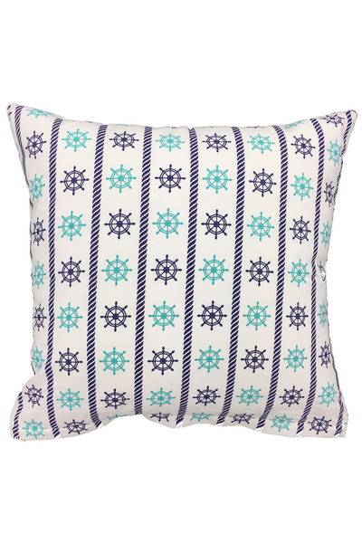 Karo Fata de perna 70x80 R010 ancore albe carme albastru marin menta