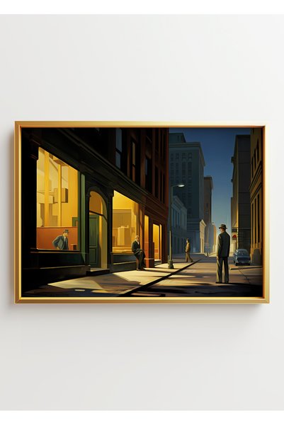 ARTHOUSECOLLECTIVE Συλλογή Edward Hopper - Οριζόντια - Αφίσα χωρίς πλαίσιο
