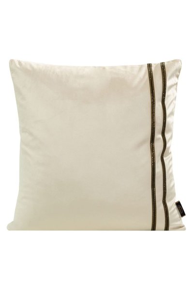 Eurofirany Fata de perna decorativa VELVET 45x45 Crem1