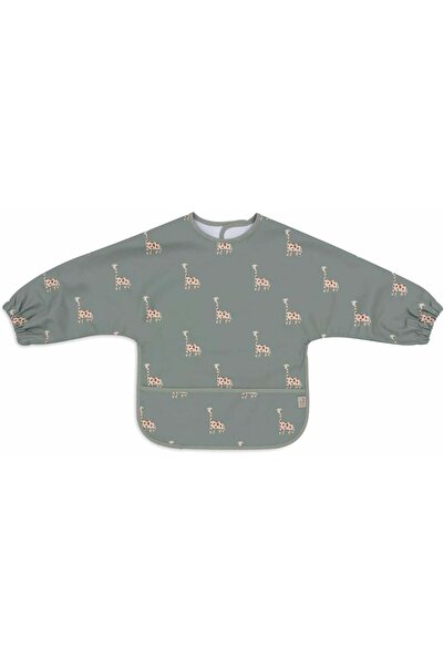Type-C Bavetă impermeabilă cu mâneci Jollein Miffy & Snuffy, Model Oliv, Prot...