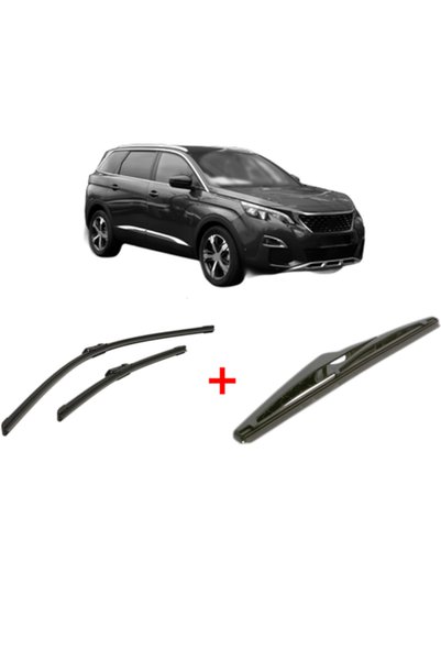 Bosch Set de 3 ștergătoare PEUGEOT 5008 II (MC_, MJ_, MR_, M4_) 2016-2019, pe...