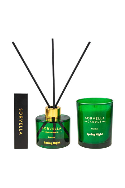 Sorvella Set Sorvella: Noapte de primăvară, Floral și Lemnos, Lumânare parfum...