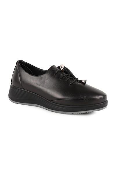 Libero Women's Comfort Shoes L10.104 Brown Genuine Antique Leather Practical ...
