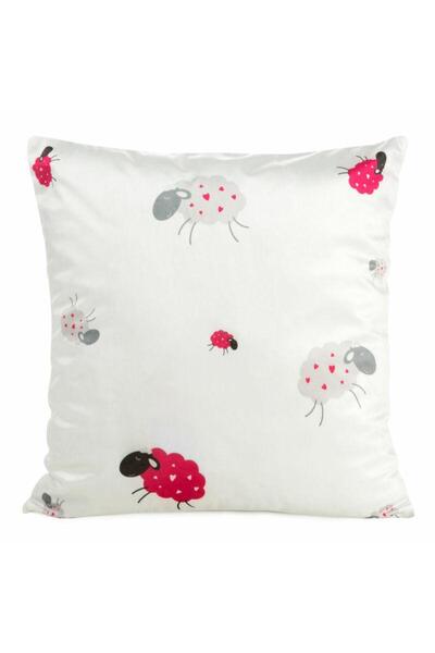 Eurofirany Fata de perna decorativa kids-3 45x45 Design91 alb/roz