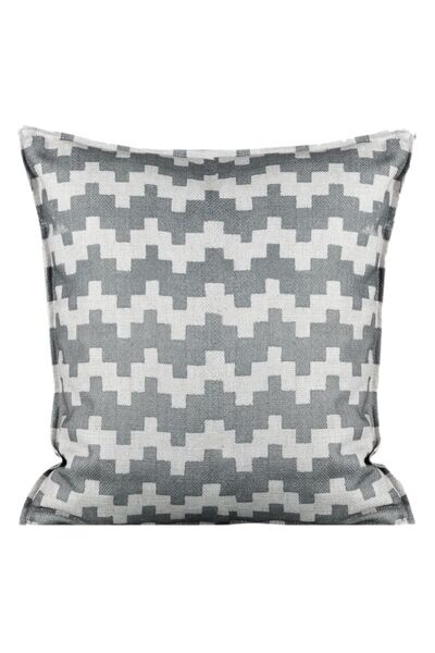 Eurofirany Fata de perna decorativa geo 45x45 bej/gri