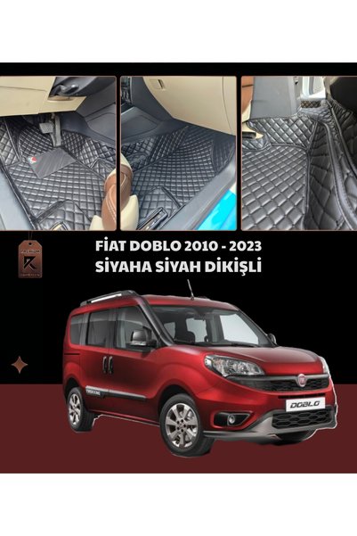 8D OTO PASPASI FİAT DOBLO SERİSİ 2010 - 2023 8D PREMİUM KAYMAZ TABAN ARACA ÖZ...