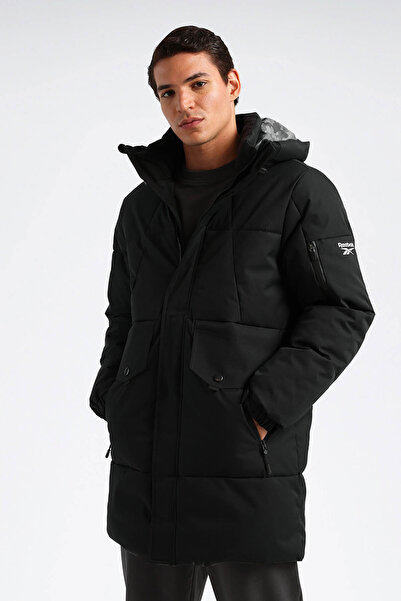 Reebok Uzun Kaban Erkek Siyah GENOWEFA LONG JACKET