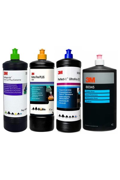 3M PERFECT-IT PASTA-CİLA SETİ (4 PARÇA)