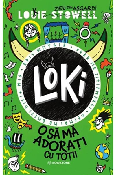 Editura Bookzone Loki: O sa ma adorati cu totii, Louie Stowell