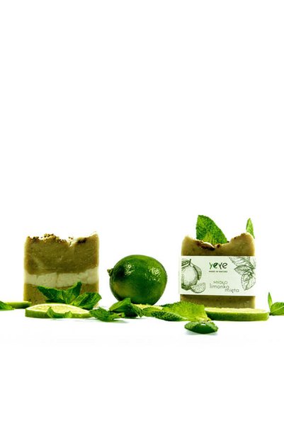 YEYE Made In Nature Săpun Yeye 100% artizanal cu lime și mentă