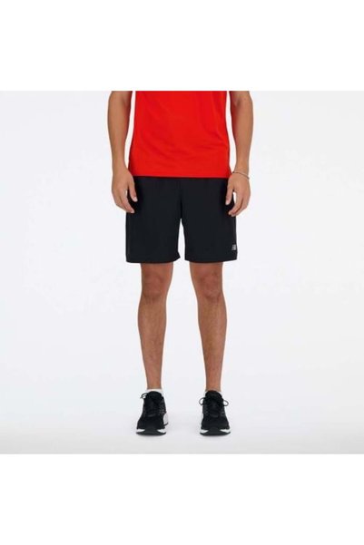 New Balance شورت تدريب رجالي _ MS41232BK