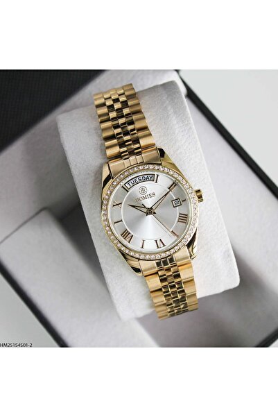 Homies Hm25154S01-2 Women Wrist Watch with Steel Cord