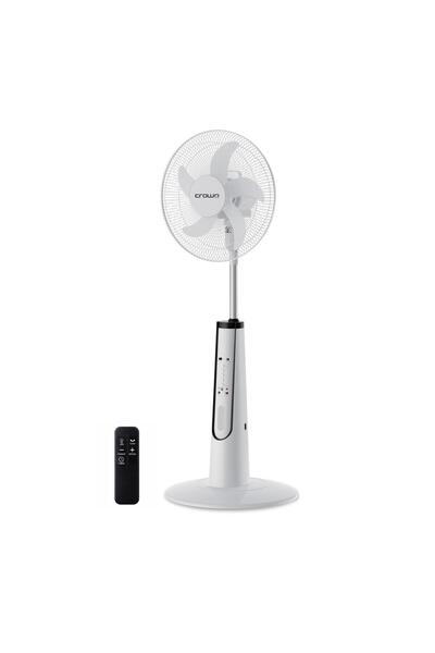 CROWNLINE 18'' Rechargeable Stand Fan White