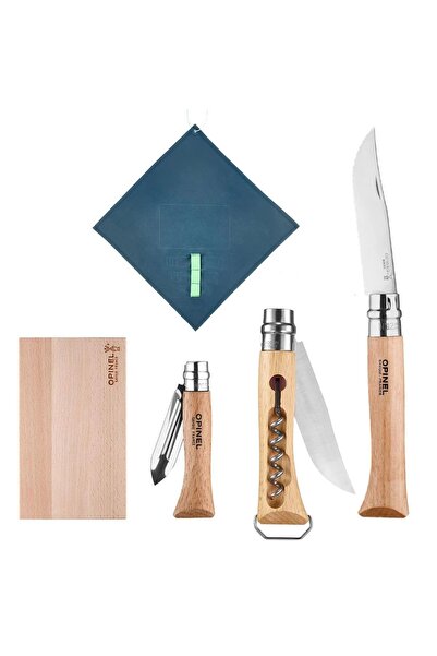 Opinel Kitchen knife set, 5 pieces, "Nomad Cooking" -