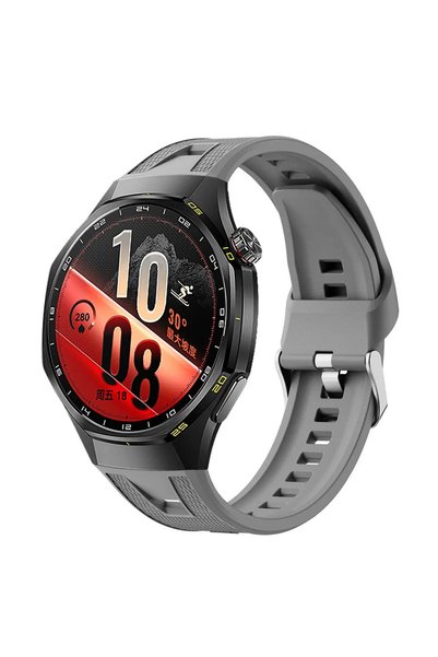 UnDePlus Huawei Watch GT 7/6 Pro 46mm Uyumlu Kordon Tokalı Ekose Silikon Offi...