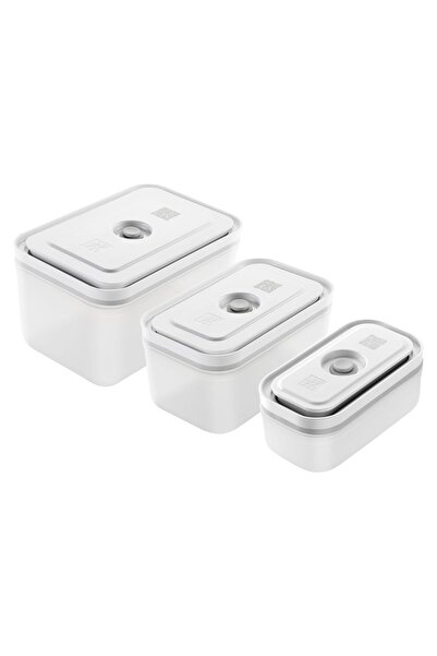 ZWILLING Set of 3 vacuum food containers "FRESH & SAVE", plastic -