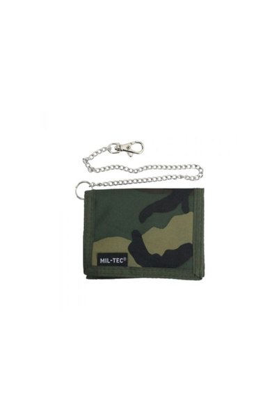 Mil-Tec Πορτοφόλι Cordura Με Αλυσίδα Woodland
