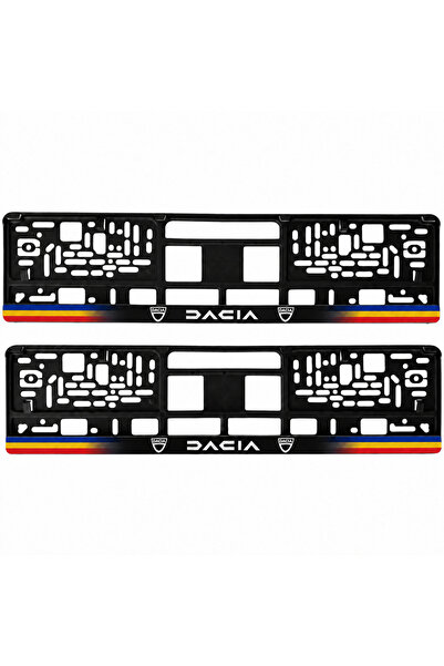Autohelix MSA Set de 2 piese, suport personalizat pentru plăcuța de înmatricu...