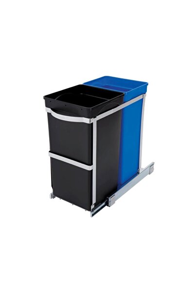Simplehuman Pull-out two-compartment trash can, 35 L -
