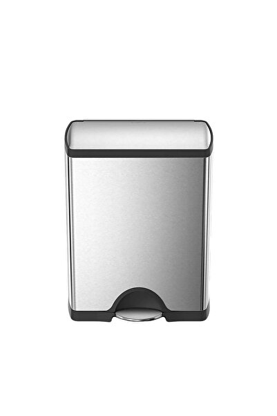 Simplehuman Trash can with pedal, stainless steel, 46L -